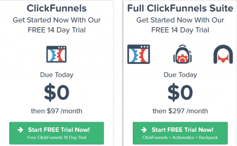 How much does clickfunnels cost?